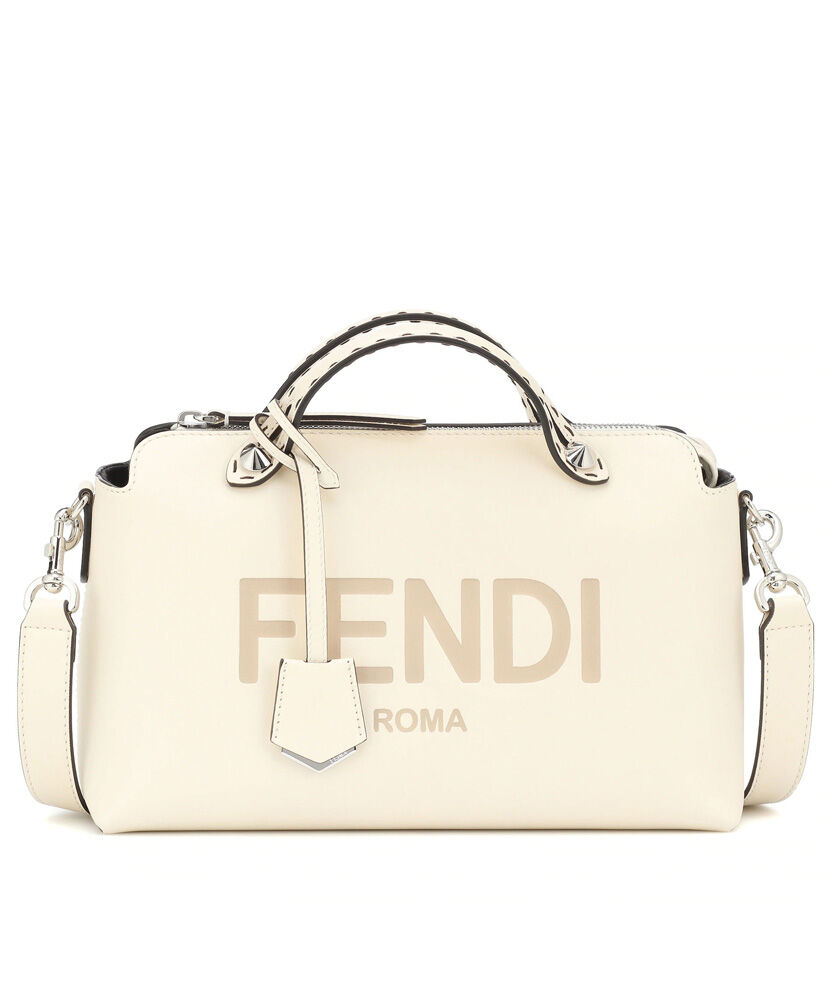 Fendi Medium By The Way Boston Bag 8BL146 Cream